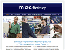 Tablet Screenshot of macberkeley.com